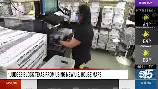 Federal judges block Texas' congressional map, 