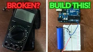 My Multimeter Broke! So I made a new one with Arduino!