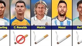 Football Players Smoke Cigarettes in Real Life