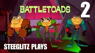 Battletoads- Full Playthrough Part 2 | Steeglitz Plays