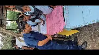 मेगा PTM पर MGGS नवीन देई में CBEO नैनवा टीम निरीक्षण करते हुए ।। 