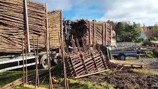 G&auml;rdsg&aring;rdsstaket: Byggnation och k&ouml;p av virke