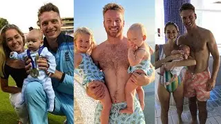 JOS BUTTLER WITH HIS WIFE AND CHILDREN'S 😍🥰