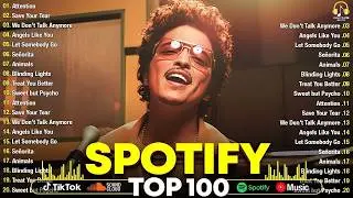 Bruno Mars, Adele, Ed Sheeran, Maroon 5, Dua Lipa, Rihanna, The Weeknd ❣ Billboard Top 50 This Week
