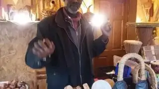 Thelevi - percussion instrument from Senegal.