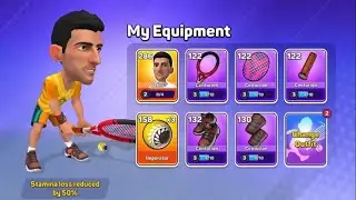 Mini Tennis - Unlock JOKER (a.k.a Novak Djokovic) + full set items Centurion from Legends Colosseum