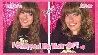 HAIR TRANSFORMATION VLOG: Cutting My Hair Short For The First Time Ever