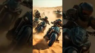 AI Military Weasel Commandos Launch High-Speed Desert Assault! #shorts