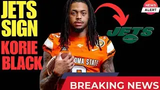 🚨 BREAKING NEWS🚨 Korie Black signs with the New York Jets! |NFL 2025