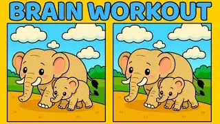 SPOT THE 3 DIFFERENCES &ndash; Genius Level Brain Workout