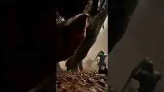 A giant beast fighting #beast #gameplay #games