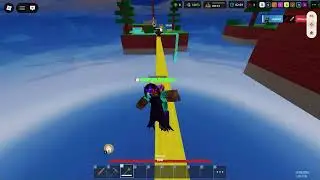 RUNning in bedwars to annoy people