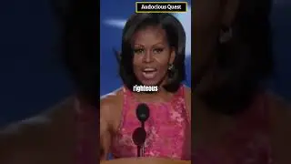 Michelle Obama Inspires  - Reminds The American Dream | Shorts