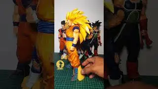 Unboxing Son Goku super saiyan 3 from Grandista. #dragonball #actionfigure #gokussj3  #shorts