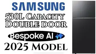 Samsung Double Door Bespoke AI Refrigerator 🔥 Smart Cooling Demo | Full Features Review