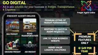 Freight Agent Online (Join Freight, Logistics & Transportation online directory) #shorts