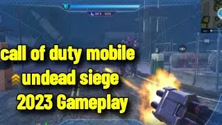 call of duty mobile undead siege 2023 Gameplay|Mr.RDR|codm