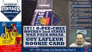 1971 O-PEE-CHEE HOCKEY SECOND SERIES WAX PACK BREAK