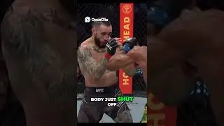 Unbelievable Knockout! Fighter's Eyes Tell the Story #ufcfightreview #ufcreview #ufc