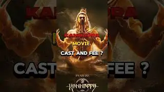 Kannappa Movie Cast And Fee? 🤔 #shorts #ytshorts #southmovies