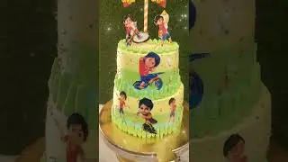 Two Tier Shiva Theme Cake #thecakedelivery #shivatheme #birthdaycake #shorts #reels