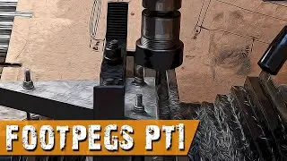 Footpegs Pt1 - Suzuki Bandit Cafe Racer - GIXIT Project Part 62