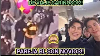 PAREJA BL CARIÑOSOS EN SU VIAJE!🙈 Momento juntos!🙈Son novios Mew y Tul! #MEWSUPASSIT #Tul