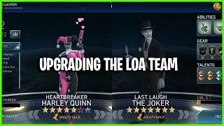 Injustice 2 Mobile | Upgrading The LOA Team | Character Upgrade