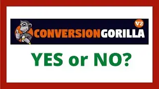 Conversion Gorilla Review | Legit ConversionGorilla Software?