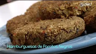HAMBURGUESAS DE POROTOS NEGROS con Connie Achurra
