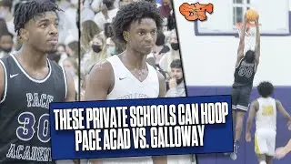 THESE PRIVATE SCHOOLS CAN HOOP !!!  Pace Academy vs. Galloway SQUARE OFF
