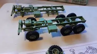Урал-4320+АPА-5D. 1:48. Постройка (часть первая).