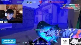 100T CRYO + 100T ASUNA! CRYO showed how to play Yoru - VALORANT RANKED GAMEPLAY