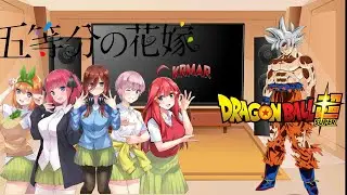 la quintillizas reaccionan a goku🟠 (especial 10k de suscriptores)