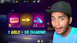 1 GOLD = 50 DIAMOND Free Fire 🔥