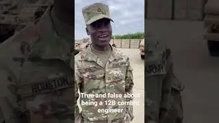 Thing you may not know of an Army combat engineer!!!
