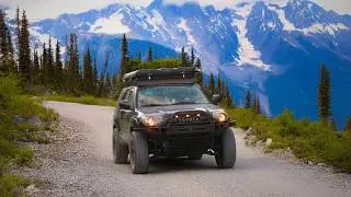 48 часов пути по леднику на моём 4Runner | Летний поход с палатками