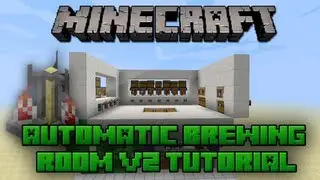 Minecraft: Selectable Automatic Brewing Room V2 Tutorial