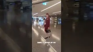 Our song prayas || oiii,  being played at Hamad International Airport, qatar.