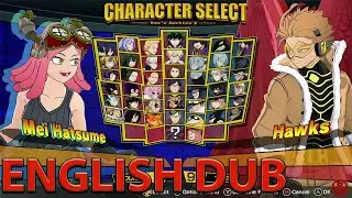 My Hero One's Justice 2 - All Characters + DLC (Mei Hatsume) - English *Updated*