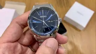 Unboxing the Seiko Solar SNE525P1