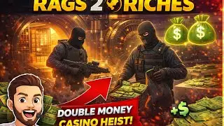 Grinding the Casino Heist During Double Money Was OP… | Rags to Riches #31