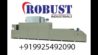 Continuous Nut Roasting Machine | Convectional Peanut Roster | Conveyor Belt Roaster