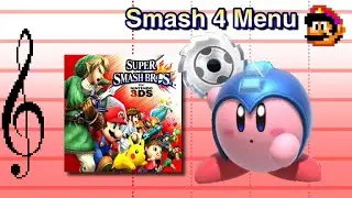 Mario Paint - Menu (Super Smash Bros 3DS)