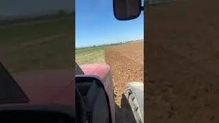Case IH puma cvx 225 le &uuml;nl&uuml; 7li pulluk ile tarla s&uuml;r&uuml;m&uuml;