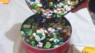 ASMR, Removing all Black pebbles😊 Satisfying  ASMR Sorting l Malou Lopez