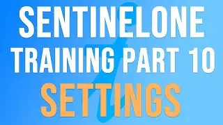 Complete Guide to SentinelOne EDR (Endpoint Detection and Response): Part 11 SentinelOne Settings