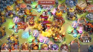 Castle clash power of Atlanticore in guild war