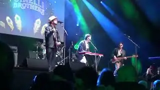 Alessandro Cinelli percussion & backing vocals sets the rhythm going for &ldquo;Fool&rsquo;s Paradise&rdquo;