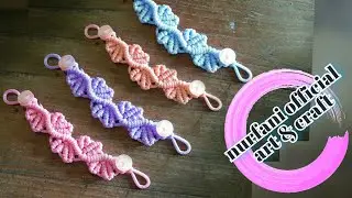 Konektor masker  dari tali kur/satin ep 150 || mask connector || mask strap ||  macrame